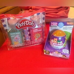 Play-Doh Hand Care Set and Adopt Me Toy NIP